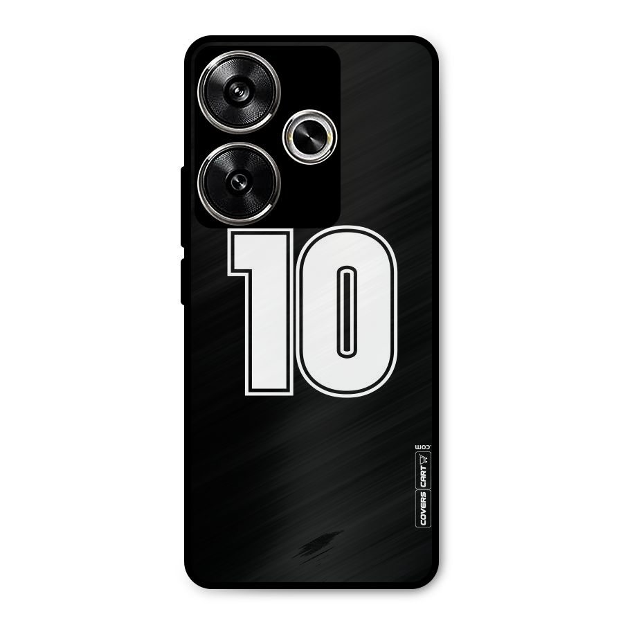 Number 10 Metal Back Case for Poco F6
