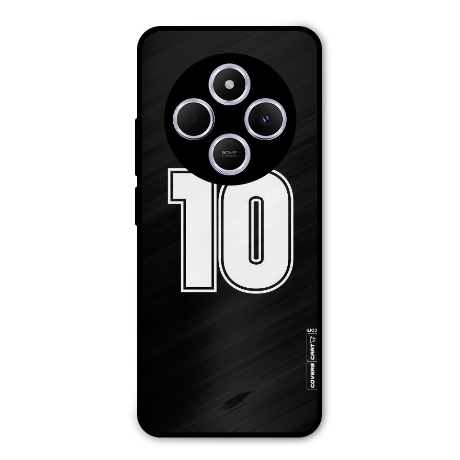 Number 10 Metal Back Case for Poco M7