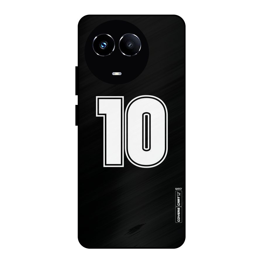 Number 10 Metal Back Case for Realme 11X