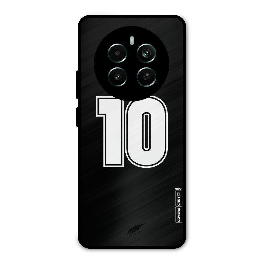 Number 10 Metal Back Case for Realme 12 Pro Plus