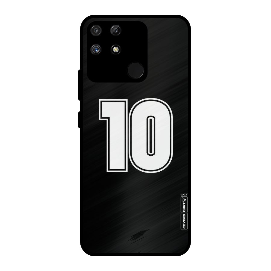 Number 10 Metal Back Case for Realme Narzo 50A