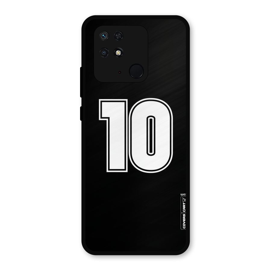 Number 10 Metal Back Case for Redmi 10 Power