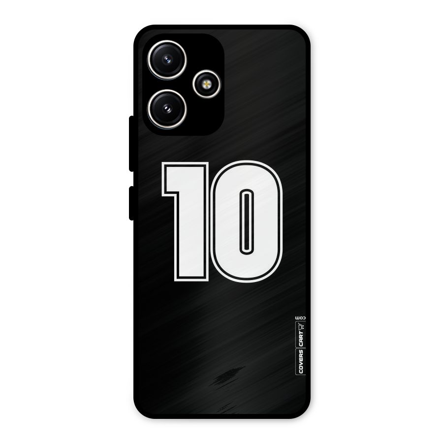 Number 10 Metal Back Case for Redmi 12 5G