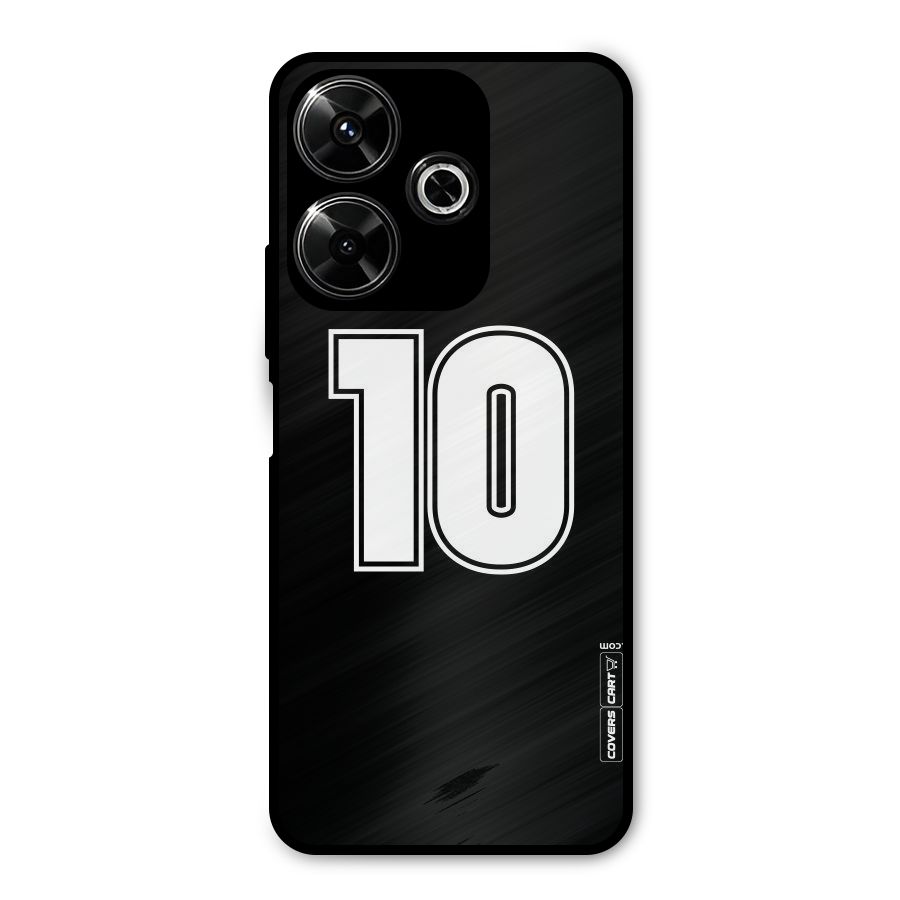 Number 10 Metal Back Case for Redmi 13 5G