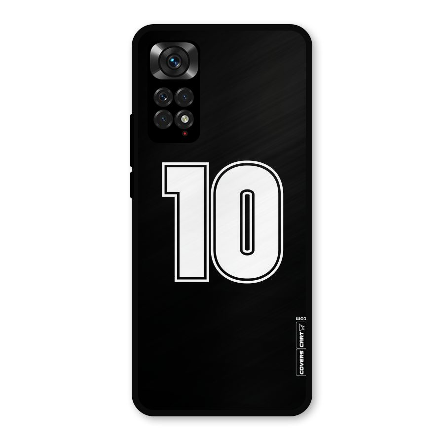 Number 10 Metal Back Case for Redmi Note 11