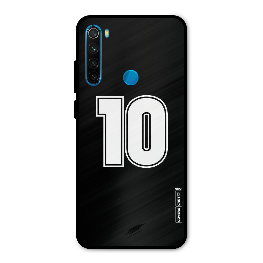 Number 10 Metal Back Case for Redmi Note 8