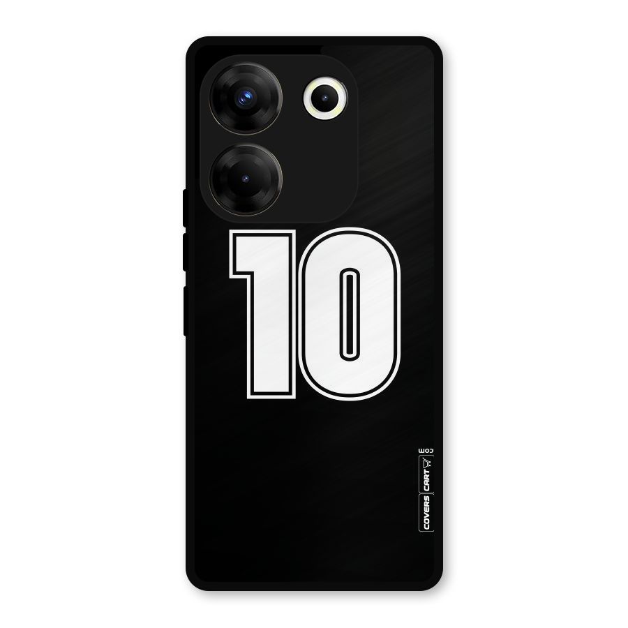 Number 10 Metal Back Case for Tecno Camon 20 Pro