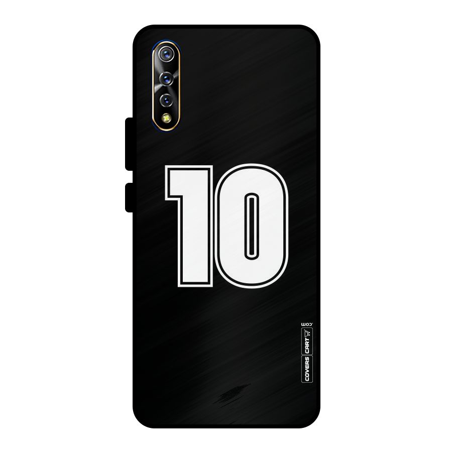 Number 10 Metal Back Case for Vivo S1