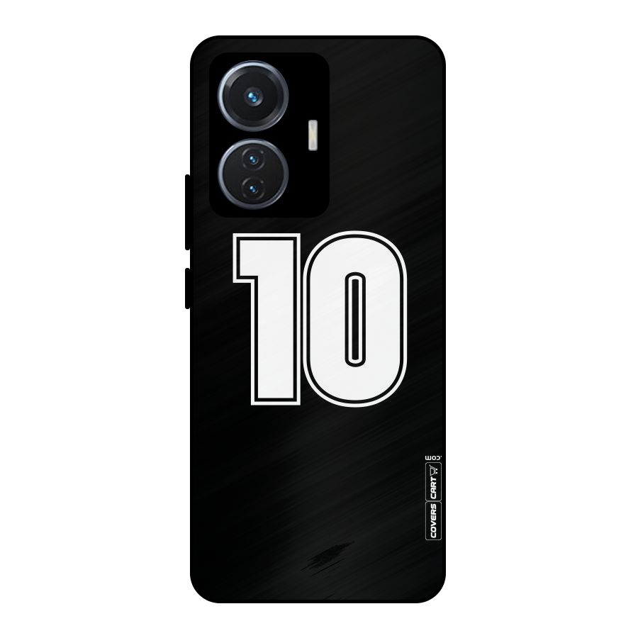 Number 10 Metal Back Case for Vivo T1 44W