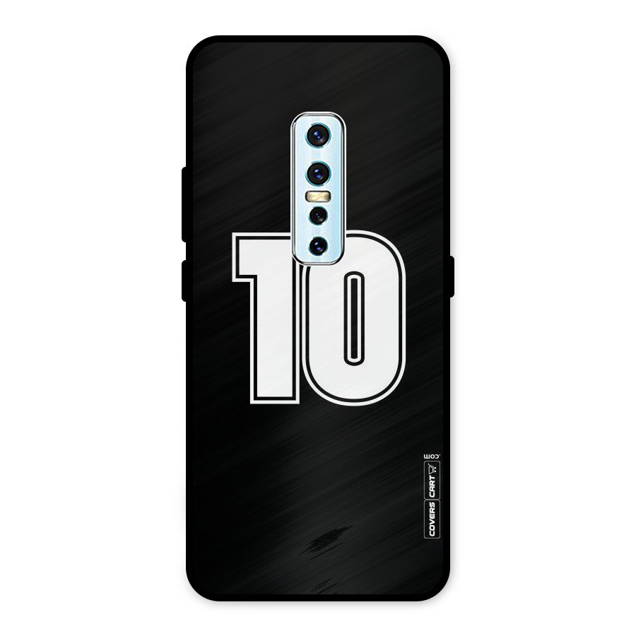 Number 10 Metal Back Case for Vivo V17 Pro