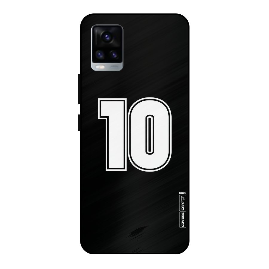 Number 10 Metal Back Case for Vivo V20 2021