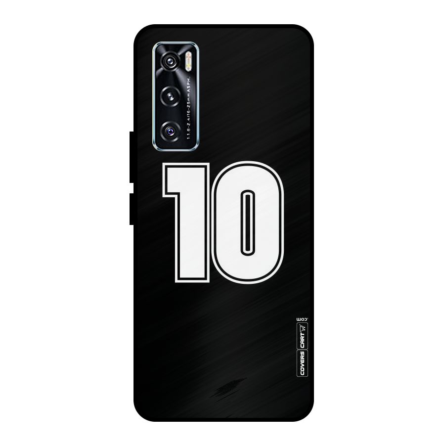 Number 10 Metal Back Case for Vivo V20 SE