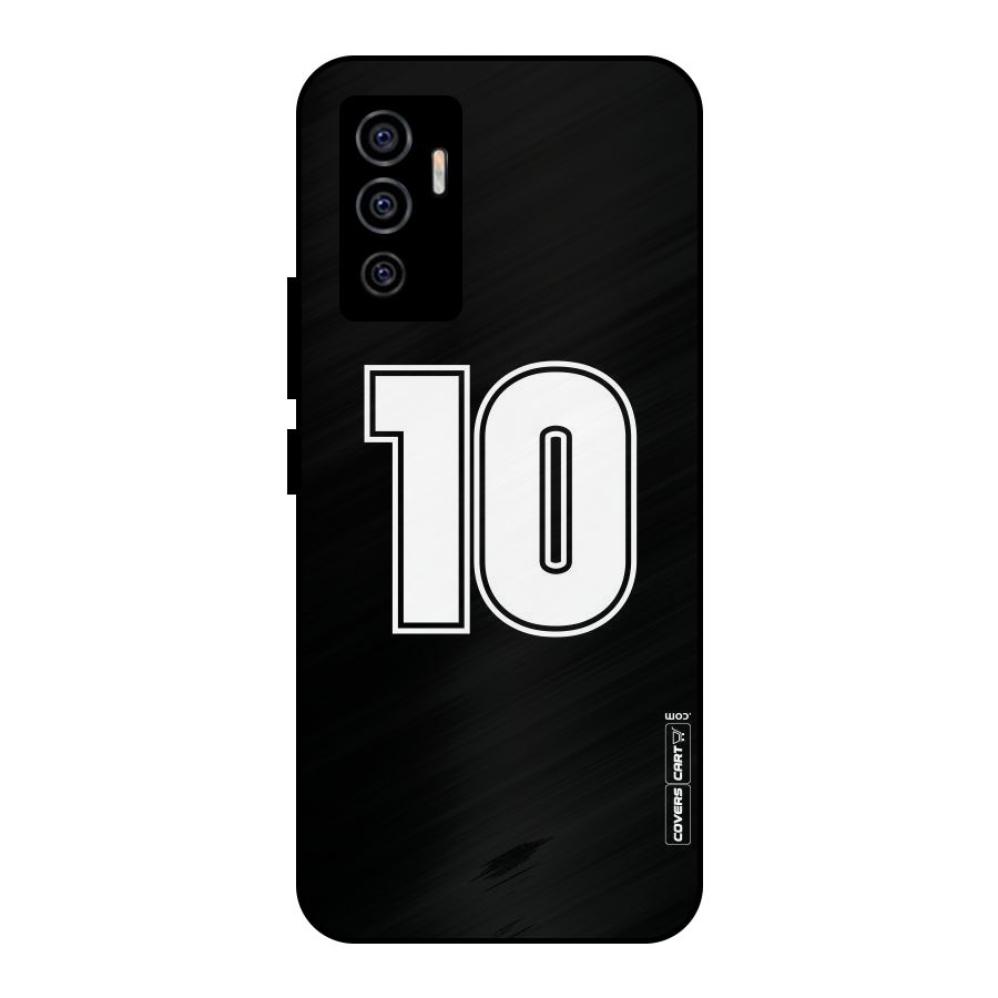 Number 10 Metal Back Case for Vivo V23e