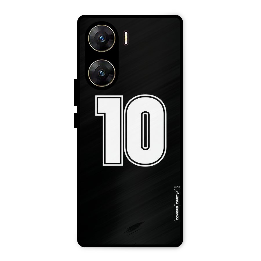 Number 10 Metal Back Case for Vivo V29e