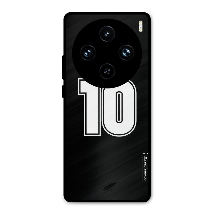 Number 10 Metal Back Case for Vivo X100 Pro