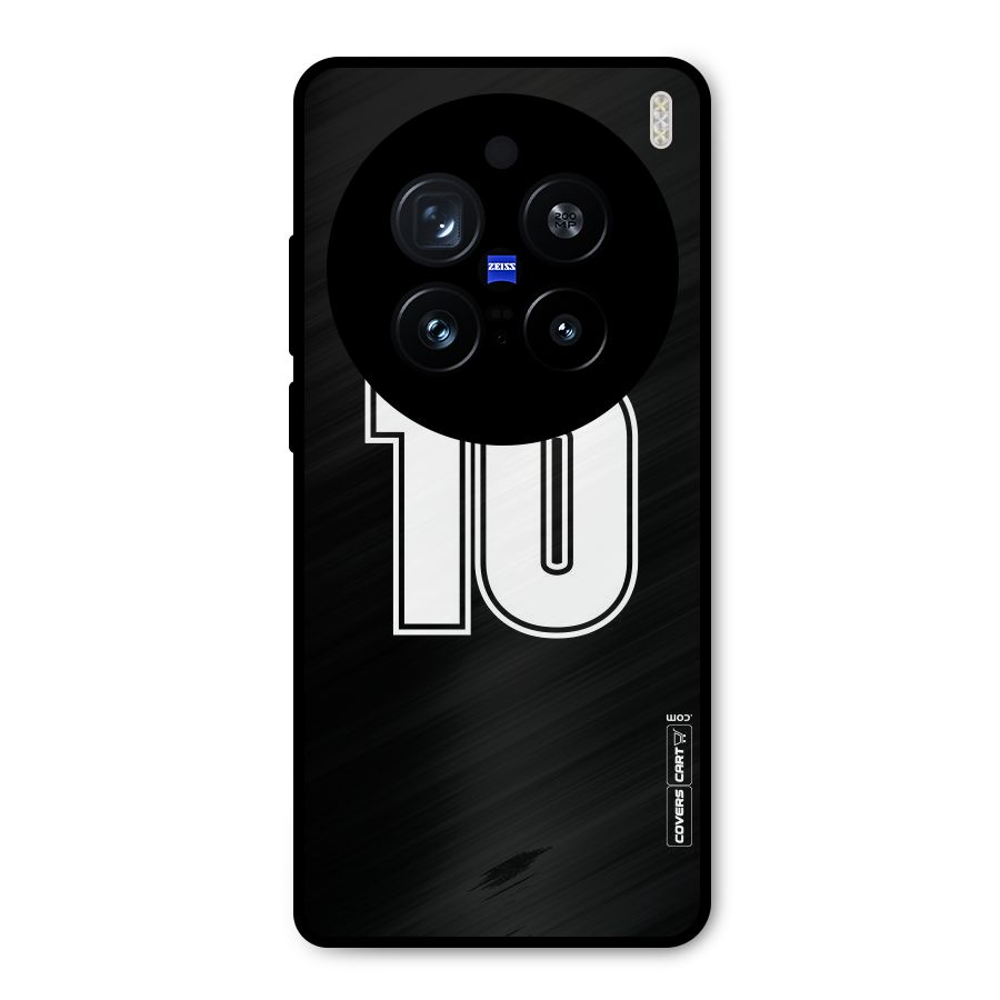 Number 10 Metal Back Case for Vivo X200 Pro