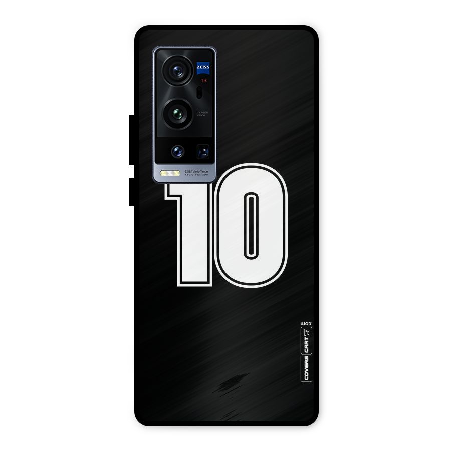 Number 10 Metal Back Case for Vivo X60 Pro Plus
