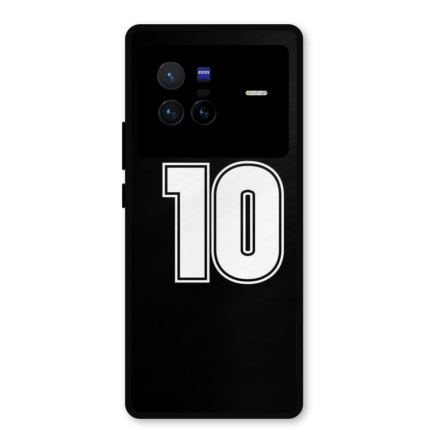 Number 10 Metal Back Case for Vivo X80