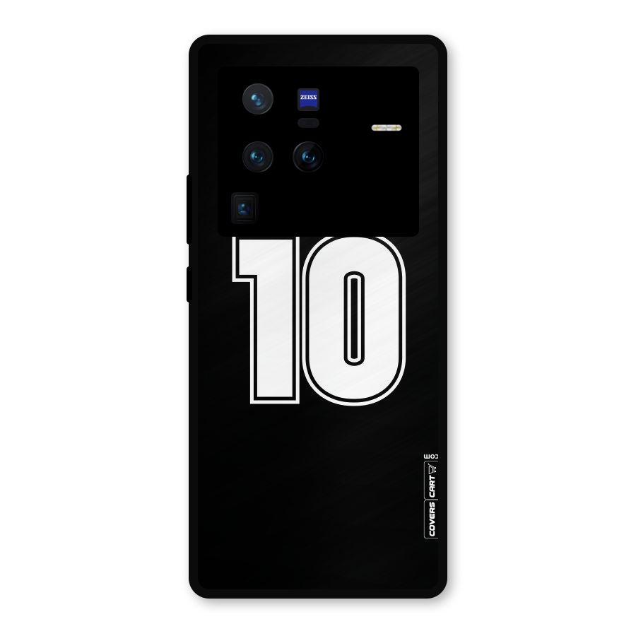 Number 10 Metal Back Case for Vivo X80 Pro