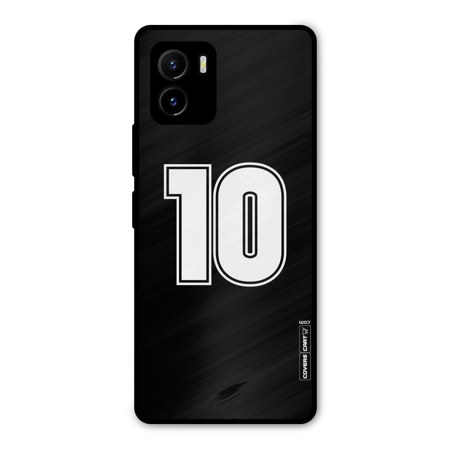 Number 10 Metal Back Case for Vivo Y15s