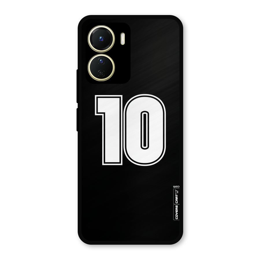 Number 10 Metal Back Case for Vivo Y16