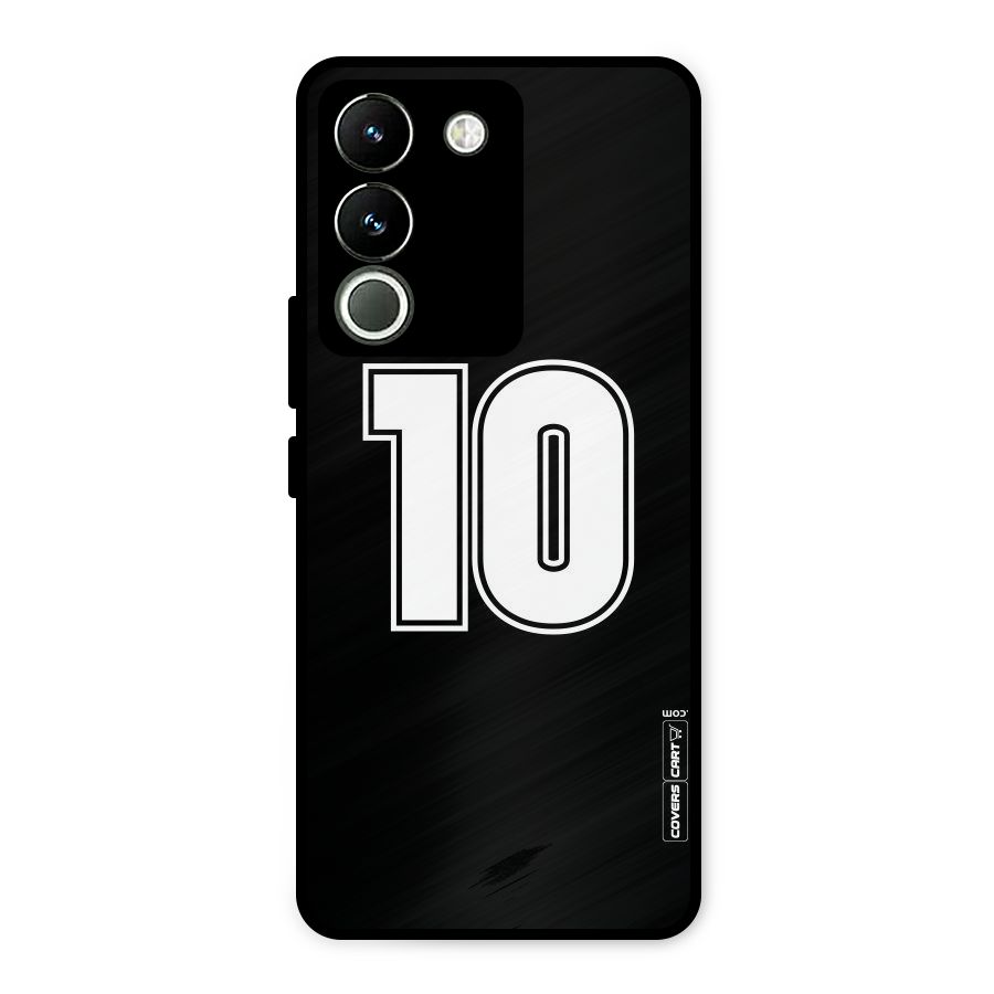 Number 10 Metal Back Case for Vivo Y200