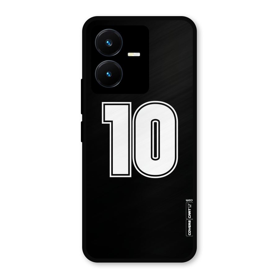 Number 10 Metal Back Case for Vivo Y22