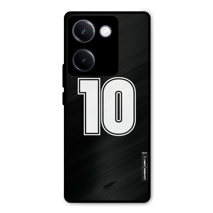 Number 10 Metal Back Case for Vivo Y300 Plus