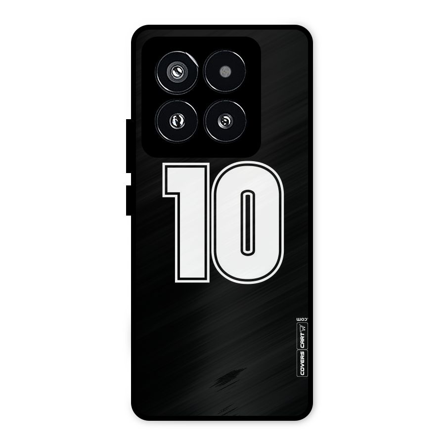 Number 10 Metal Back Case for Xiaomi 14 Pro