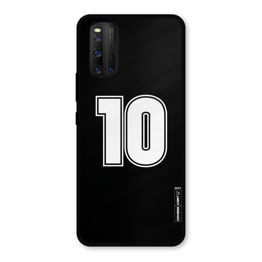 Number 10 Metal Back Case for iQOO 3