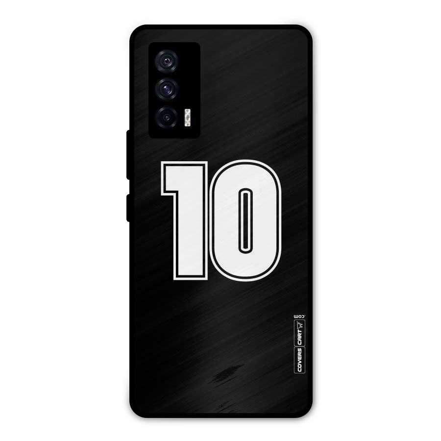 Number 10 Metal Back Case for iQOO 7 5G