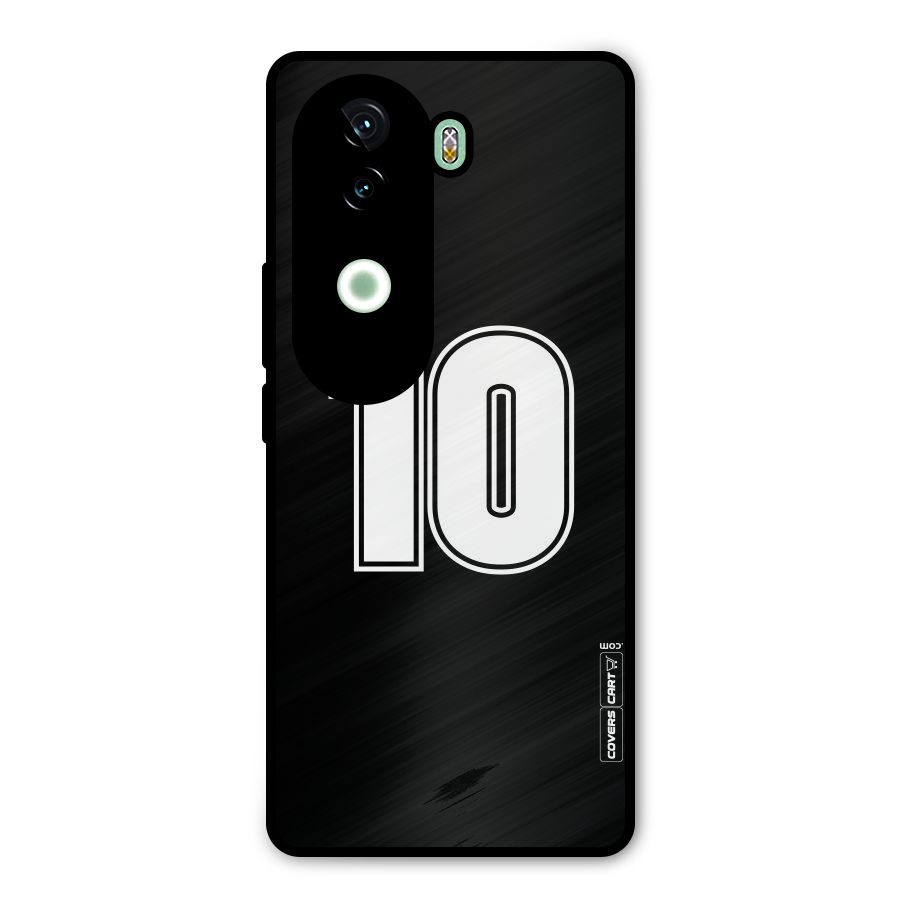 Number 10 Metal Back Case for iQOO Z9s