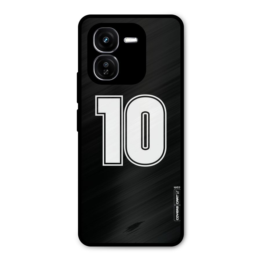 Number 10 Metal Back Case for iQOO Z9x