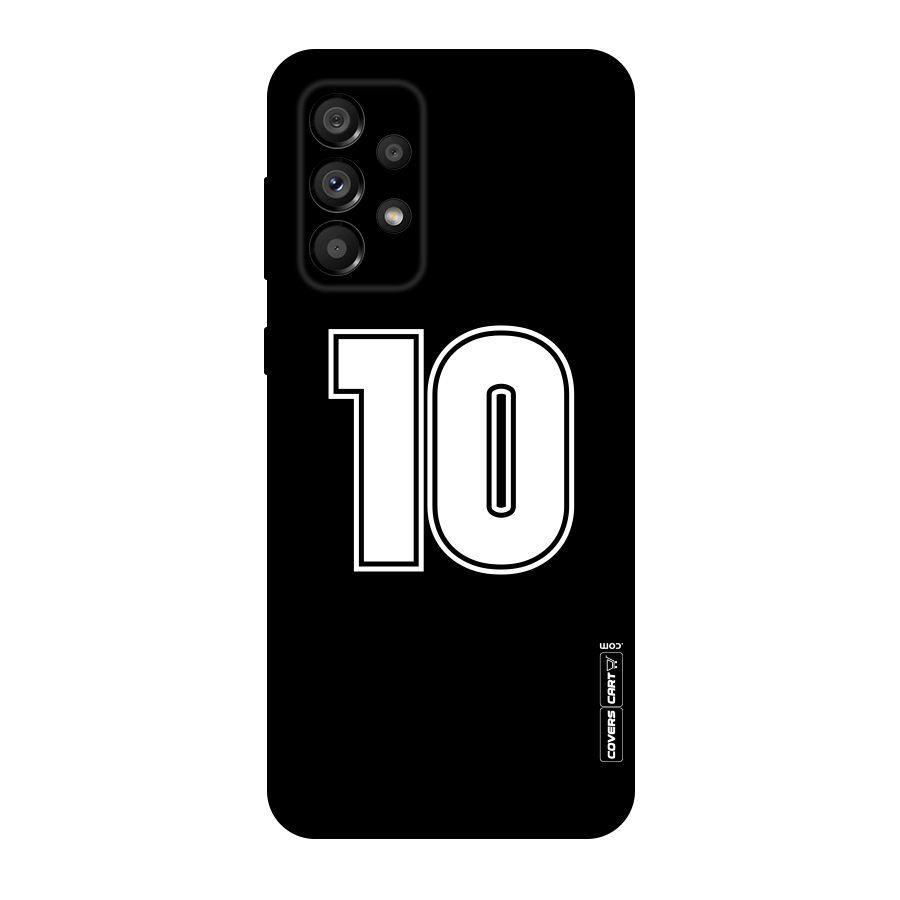 Number 10 Original Polycarbonate Back Case for Galaxy A73 5G