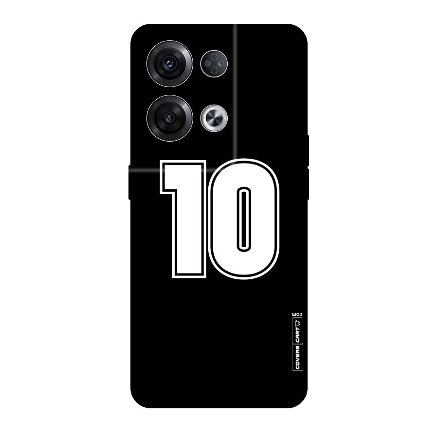 Number 10 Original Polycarbonate Back Case for Oppo Reno8 Pro 5G