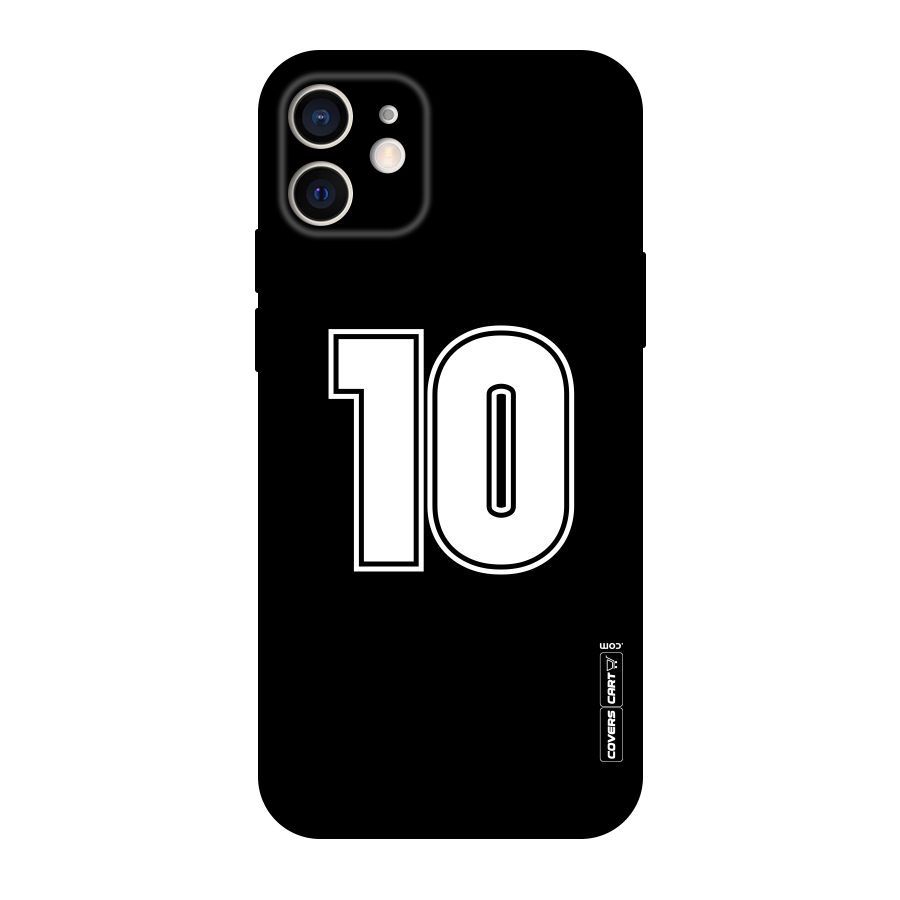 Number 10 Original Polycarbonate Back Case for iPhone 12