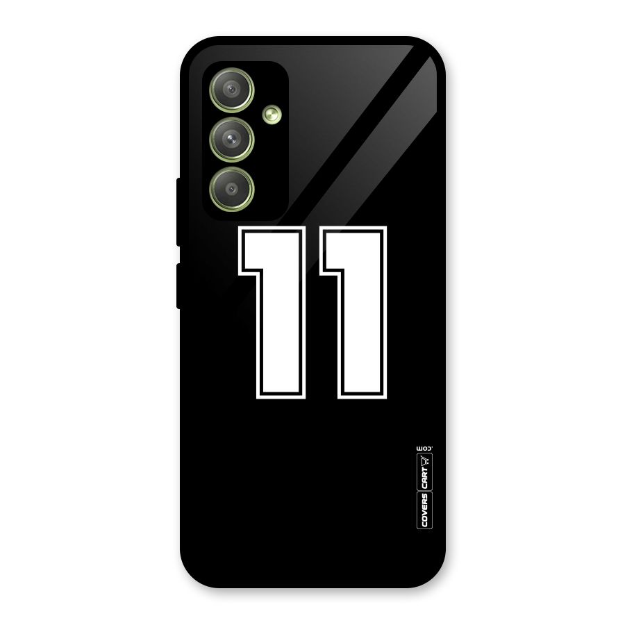Number 11 Glass Back Case for Galaxy A54