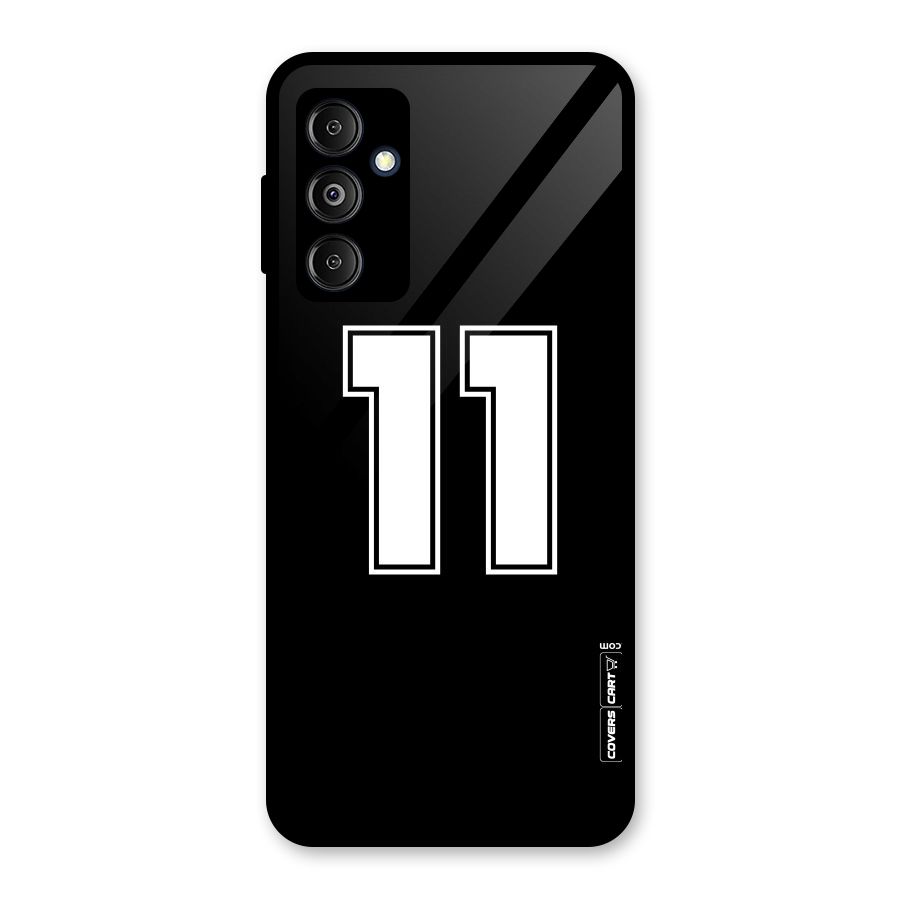 Number 11 Glass Back Case for Galaxy M14 5G
