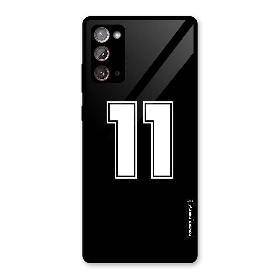 Number 11 Glass Back Case for Galaxy Note 20