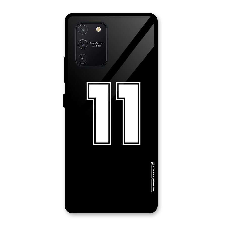 Number 11 Glass Back Case for Galaxy S10 Lite