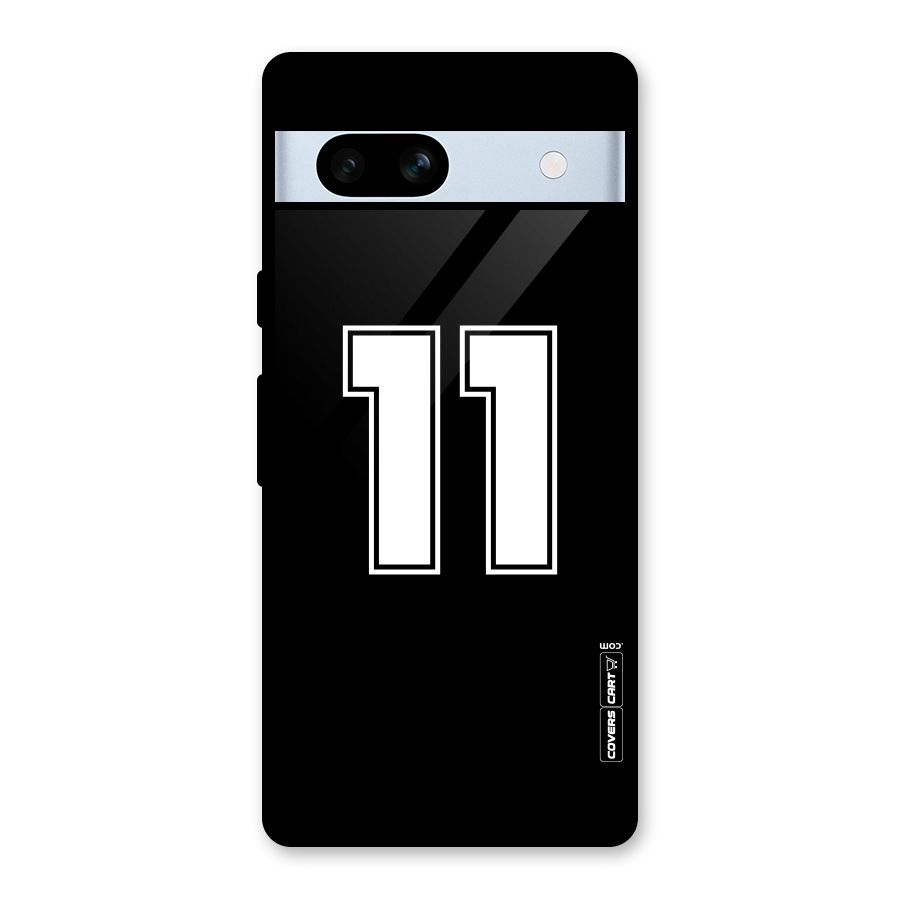 Number 11 Glass Back Case for Google Pixel 7a