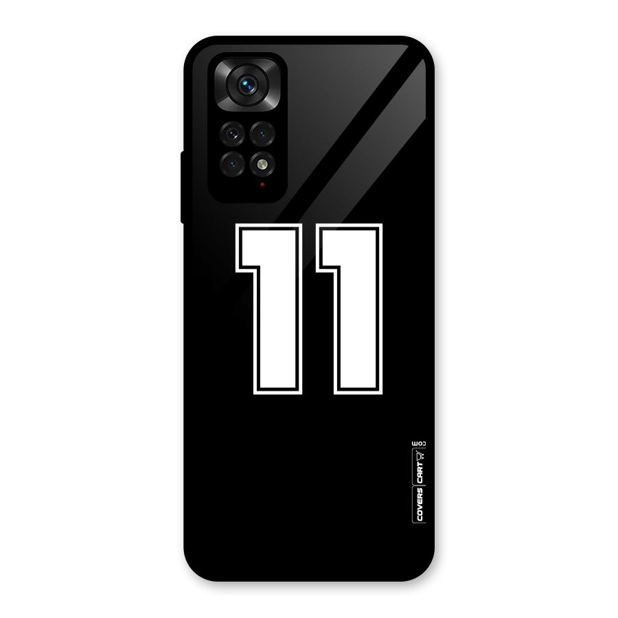 Number 11 Glass Back Case for Redmi Note 11S