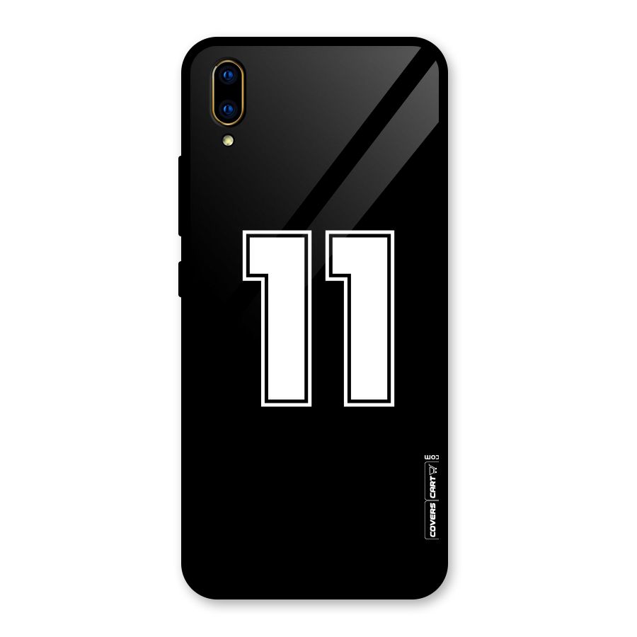 Number 11 Glass Back Case for Vivo V11 Pro