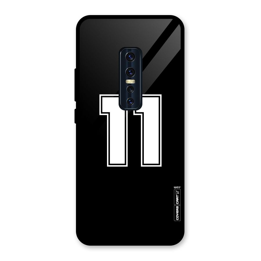 Number 11 Glass Back Case for Vivo V17 Pro