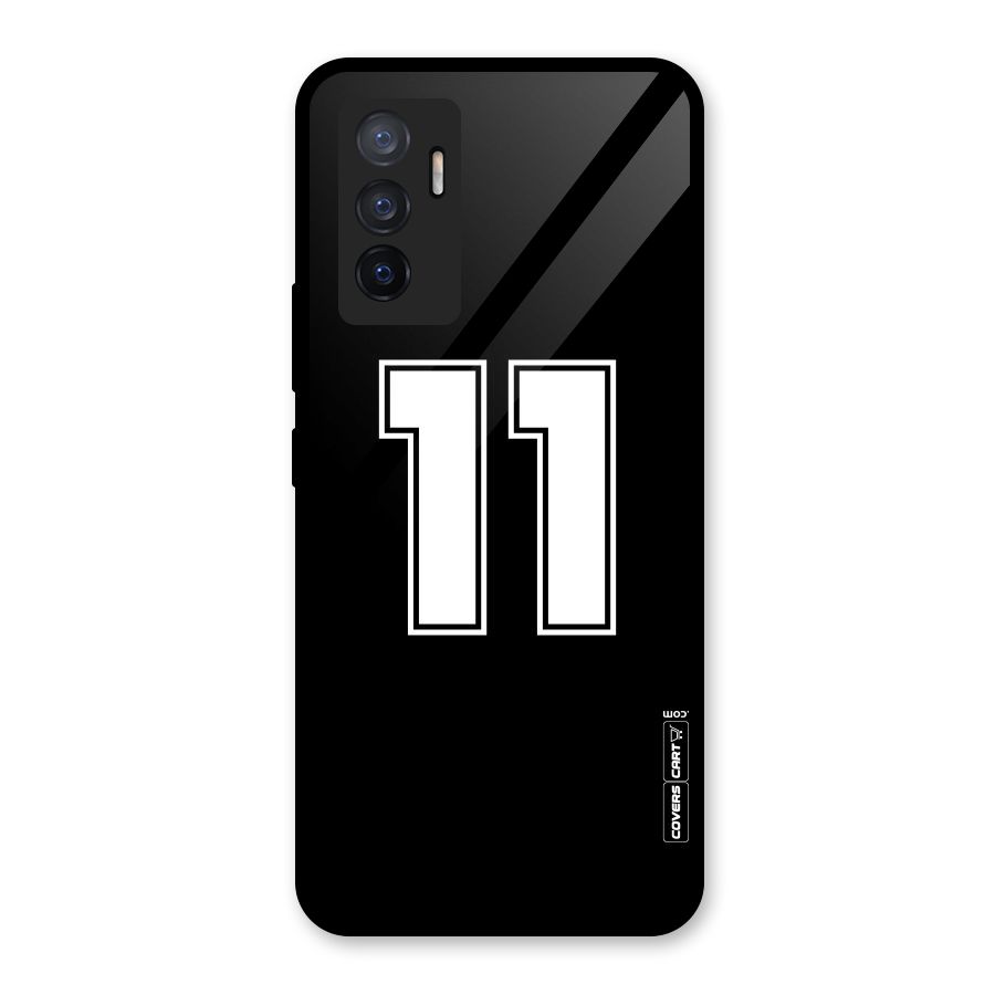 Number 11 Glass Back Case for Vivo V23e