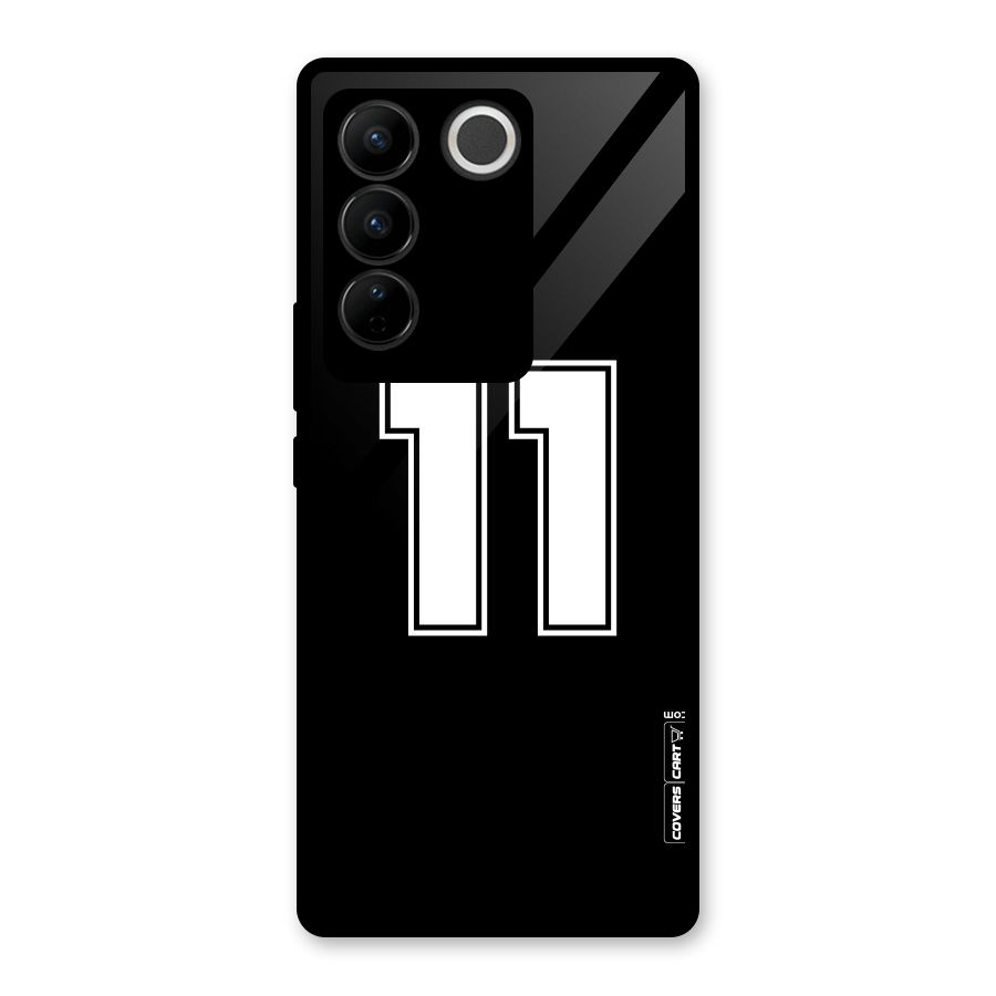 Number 11 Glass Back Case for Vivo V27