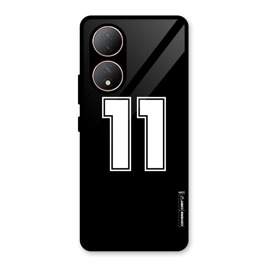 Number 11 Glass Back Case for Vivo Y100