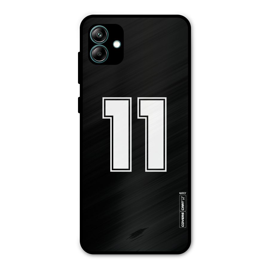 Number 11 Metal Back Case for Galaxy A04