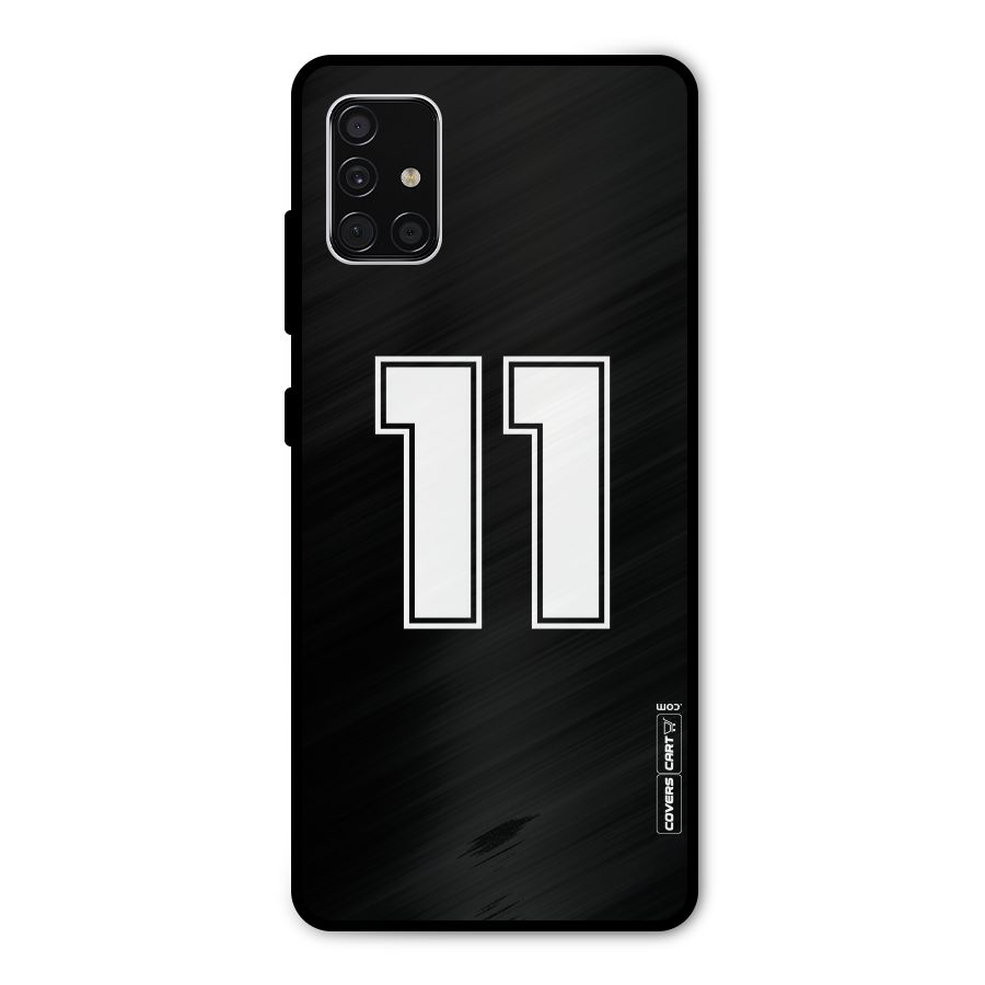 Number 11 Metal Back Case for Galaxy A51