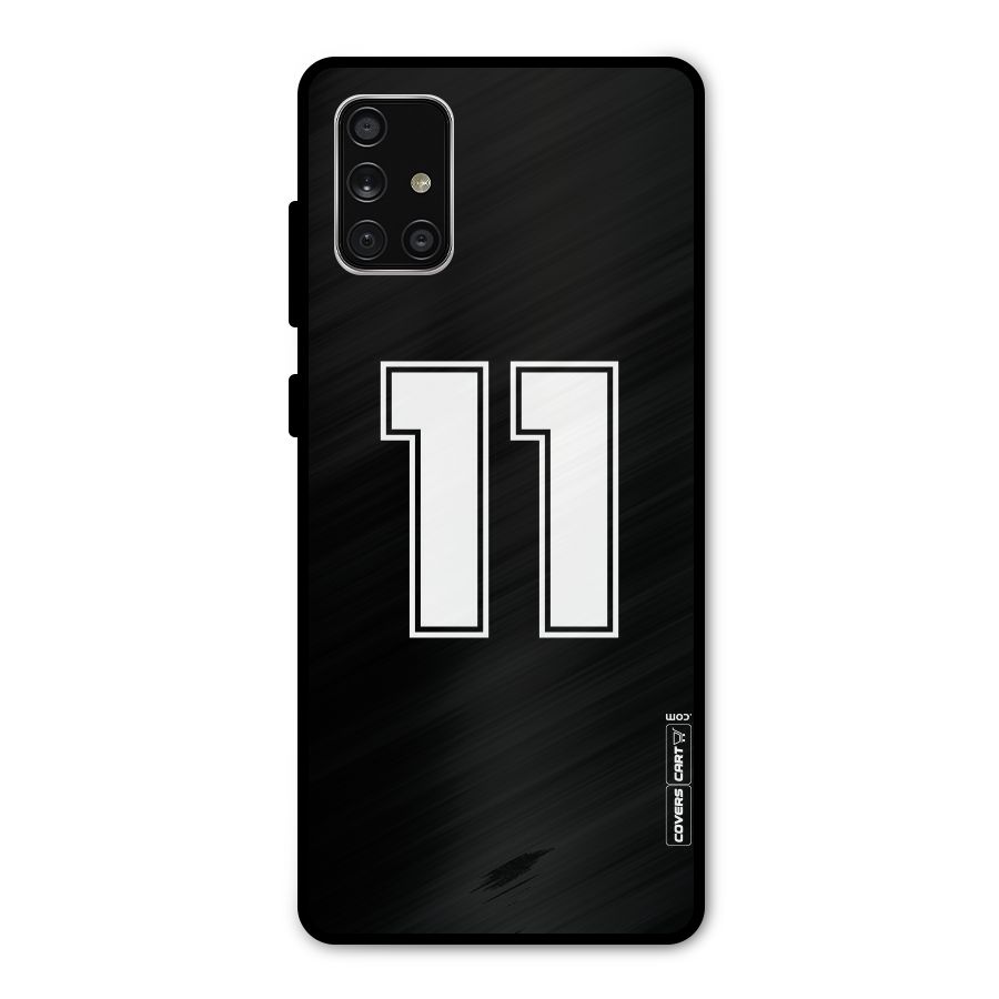 Number 11 Metal Back Case for Galaxy A71